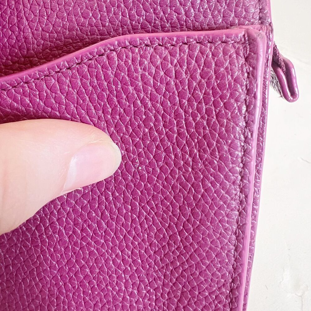 Coach Noa Pop Up Crossbody Bag Berry Maroon Messenger Bag Purse Wallet - Picture 11 of 13